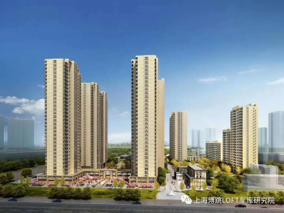 杭州采用了LOFT车库武汉当代集团春风十里项目现已结构封顶！